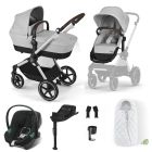 Cybex Eos Lux 9 Piece Bundle - Lava Grey