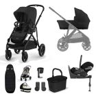 Cybex Gazelle S 11 Piece Bundle (Cloud G) - Moon Black