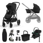 Cybex Gazelle S 11 Piece Bundle - Moon Black