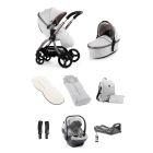 egg3® Luxury Bundle - SE Houndstooth Silver