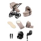 egg3® Luxury Bundle with Pebble 360 Pro - SE Houndstooth Almond