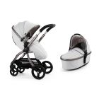 egg3® Stroller and Carrycot - SE Houndstooth Silver