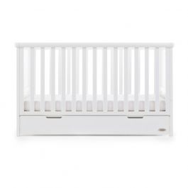 Obaby belton 2024 cot bed white