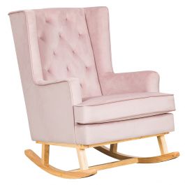 Baby relax zoe tufted rocking sale chair