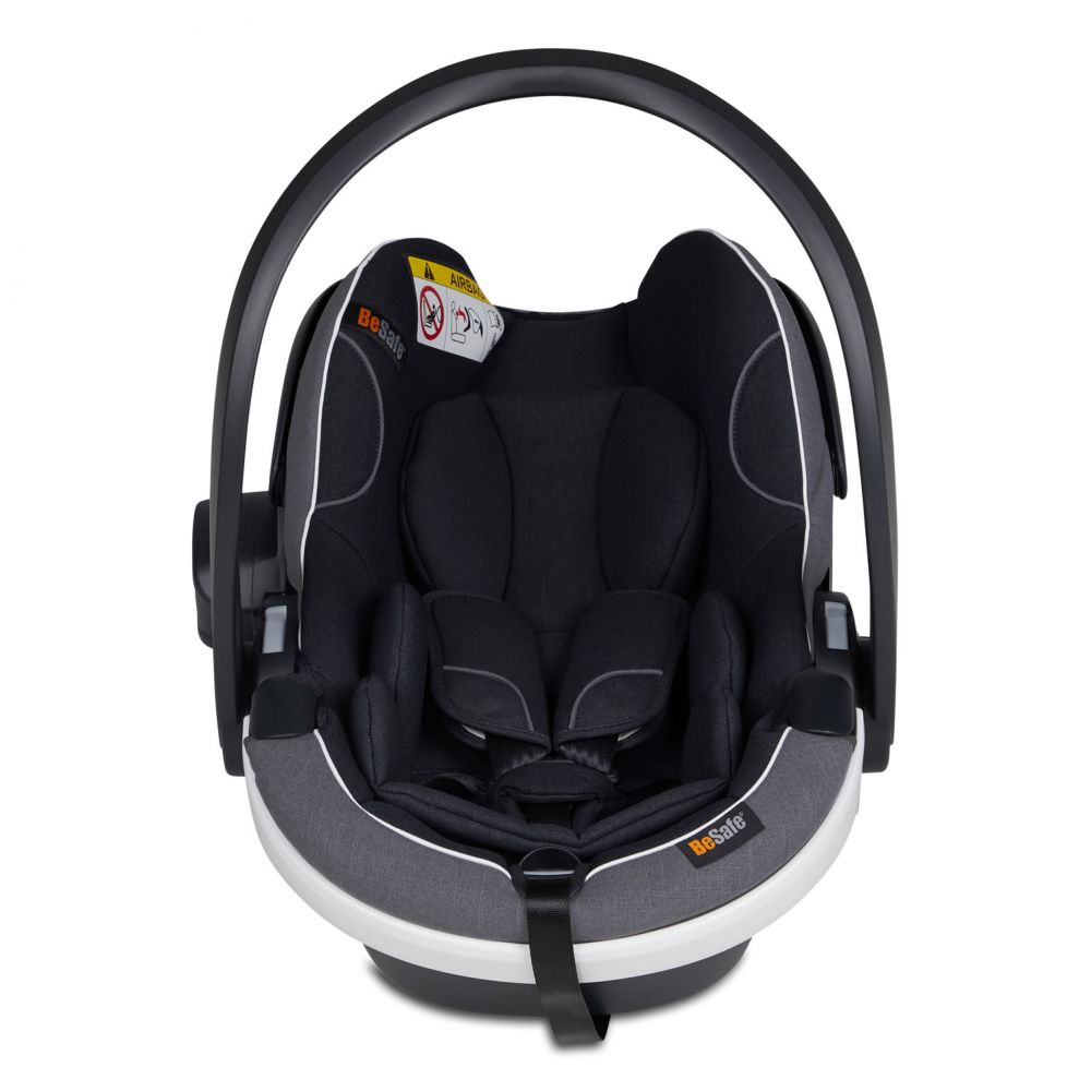 BeSafe iZi Go Modular X1 i Size Car Seat Midnight Melange with Base