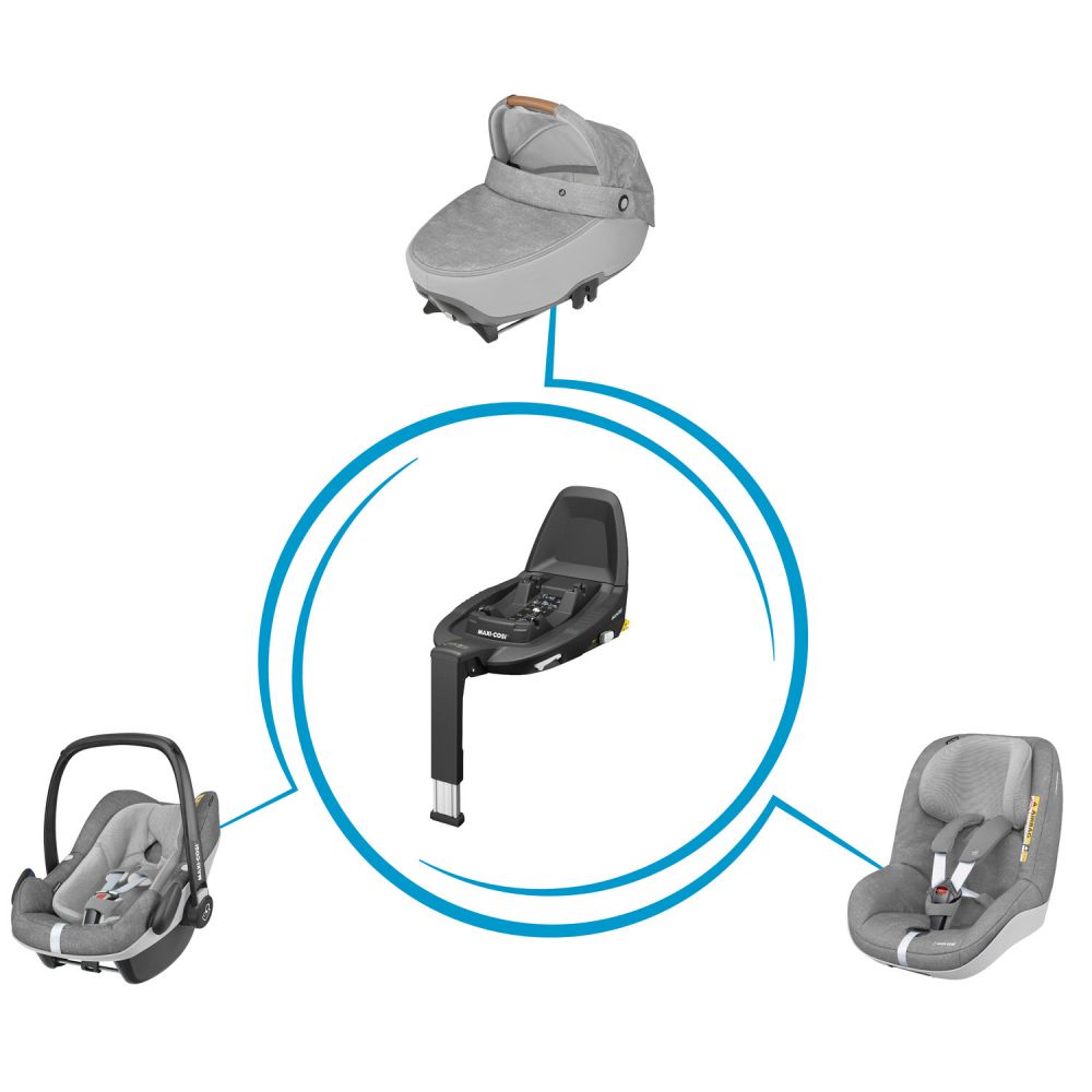 Installing maxi top cosi isofix base