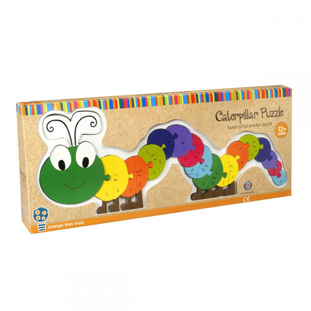 Alphabet caterpillar puzzle outlet