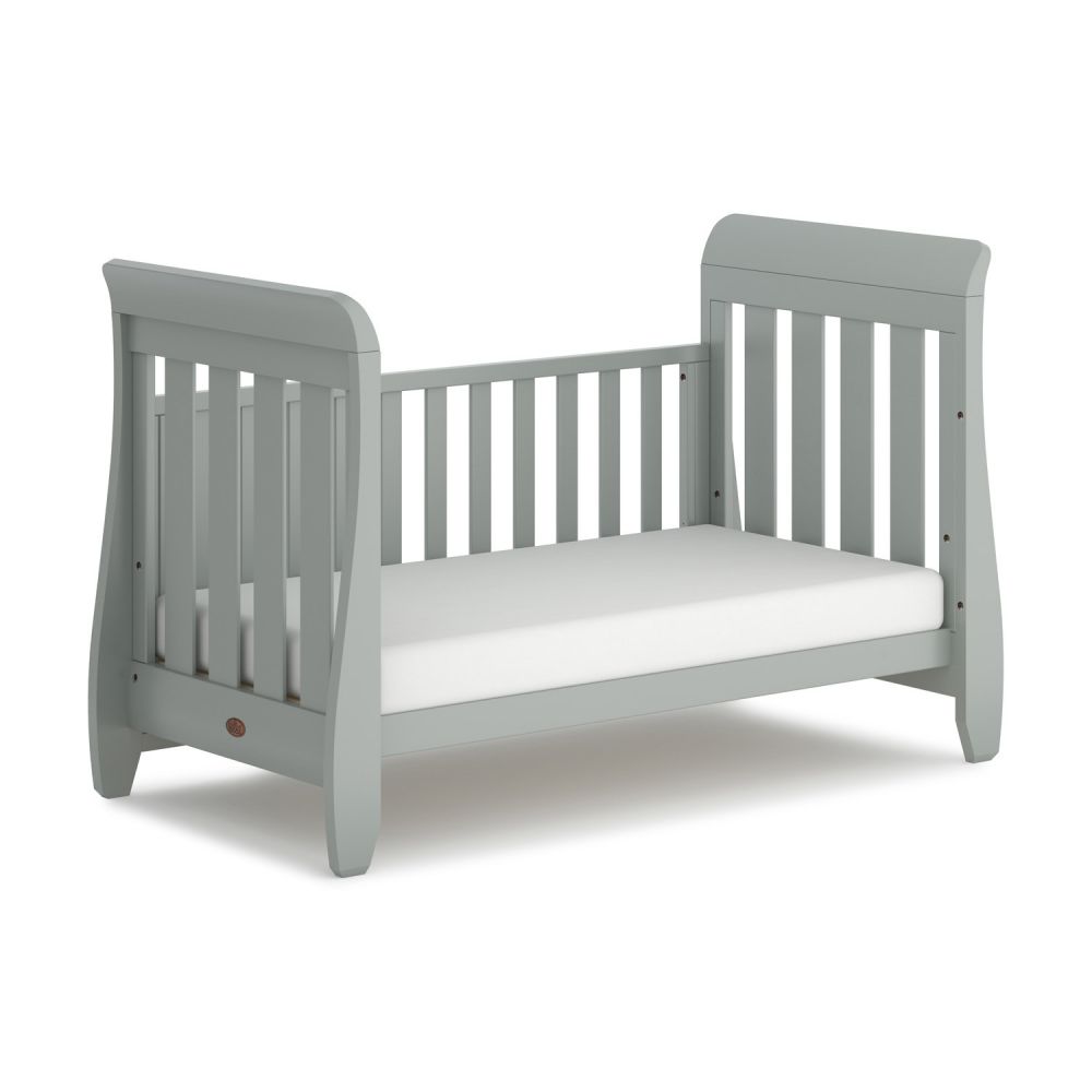 Boori Sleigh Urbane Cot Bed Pebble Babylicious Hoylake Babylicious Hoylake