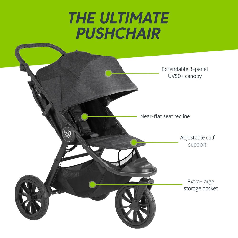 Baby Jogger City Elite 2 Single Stroller Jet