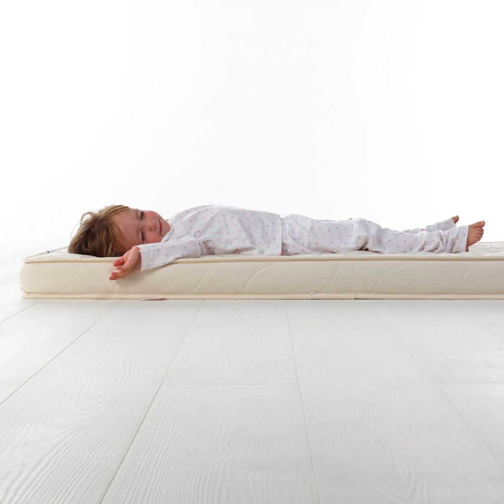 The Little Green Sheep Natural Twist Cot 60x120 Mattress Babylicious Hoylake Babylicious Hoylake