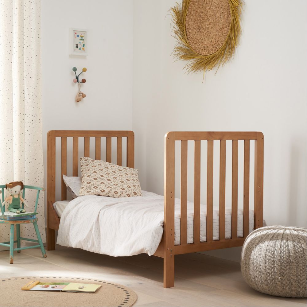 Tutti Bambini Oak Malmo Cot Bed with Rio Furniture 2 piece Set Dove Grey Oak Babylicious Hoylake Babylicious Hoylake