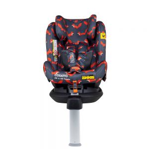 Cosatto All in All Rotate 0+/1/2/3 Car Seat Charcoal Mister Fox