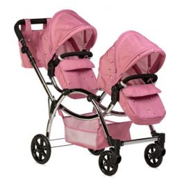 dolls twin pushchair